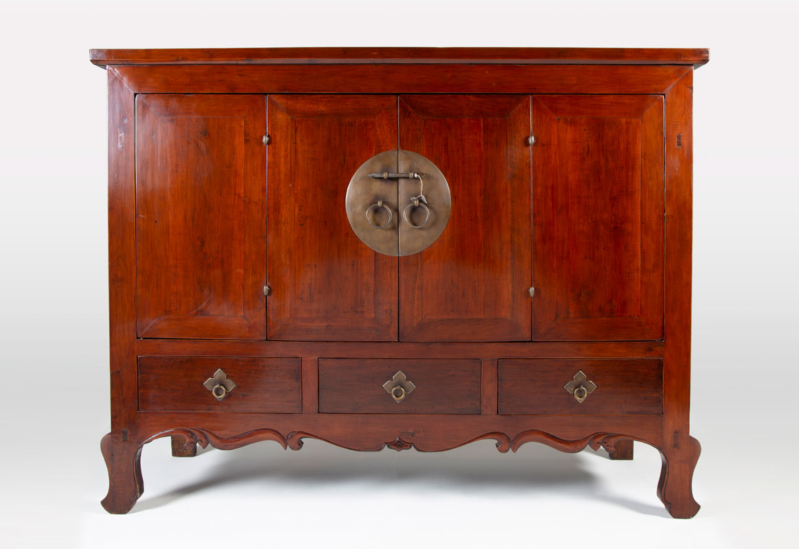 A Large Square Corner Low Cabinet Altfield